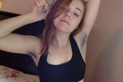 Dyed Armpit Hair Tumblr