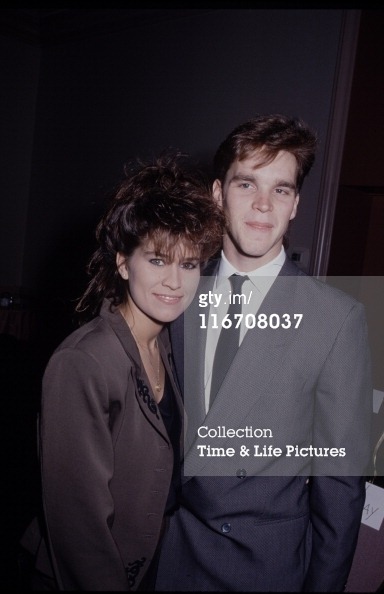 Nancy McKeon Madness • Nancy and her ex-boyfriend Luc Robitaille. I have...