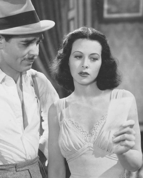 gatabella:Hedy Lamarr and Clark Gable, Comrade X, 1940