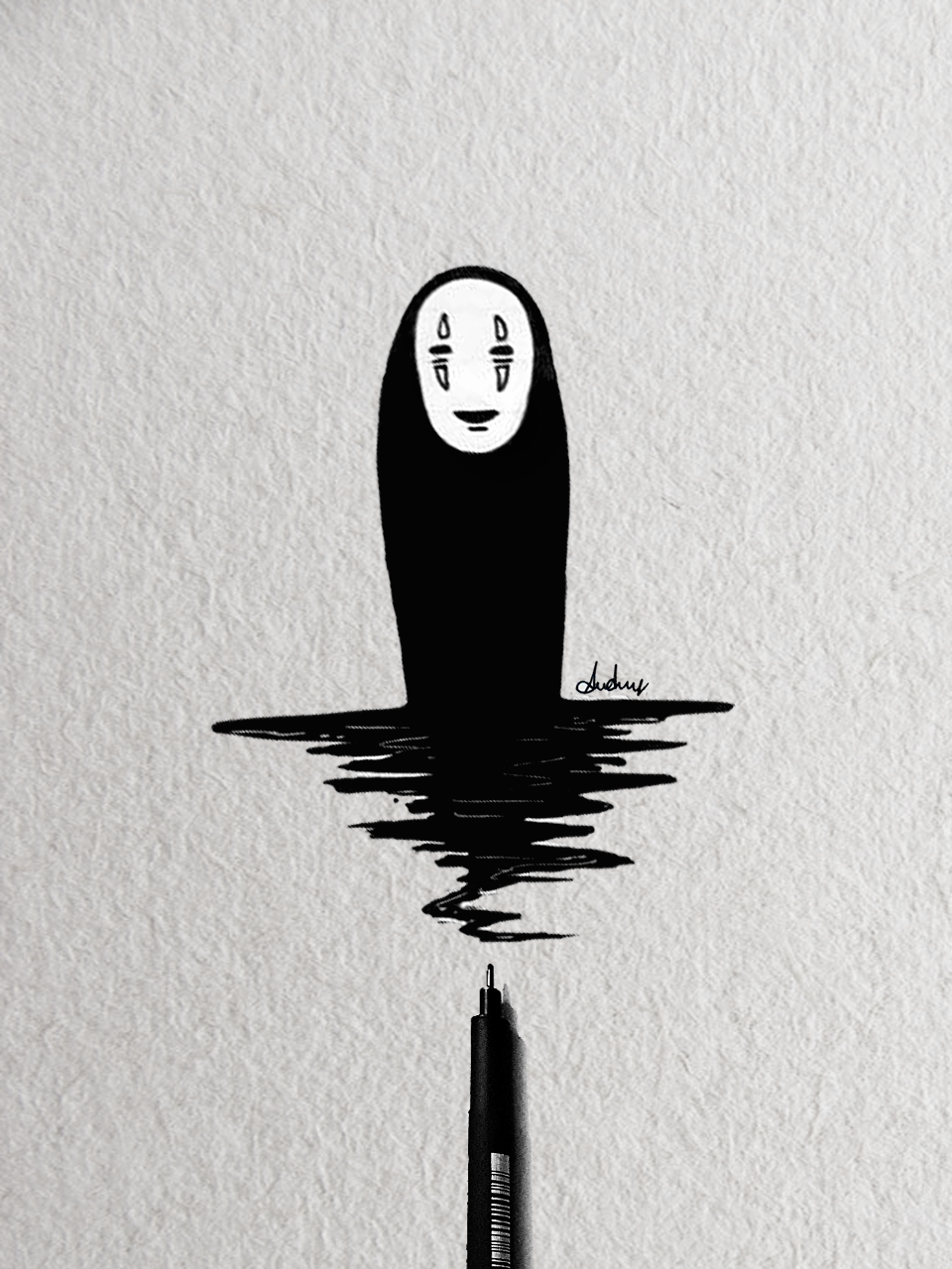 “No Face”, Spirited Away - instagram