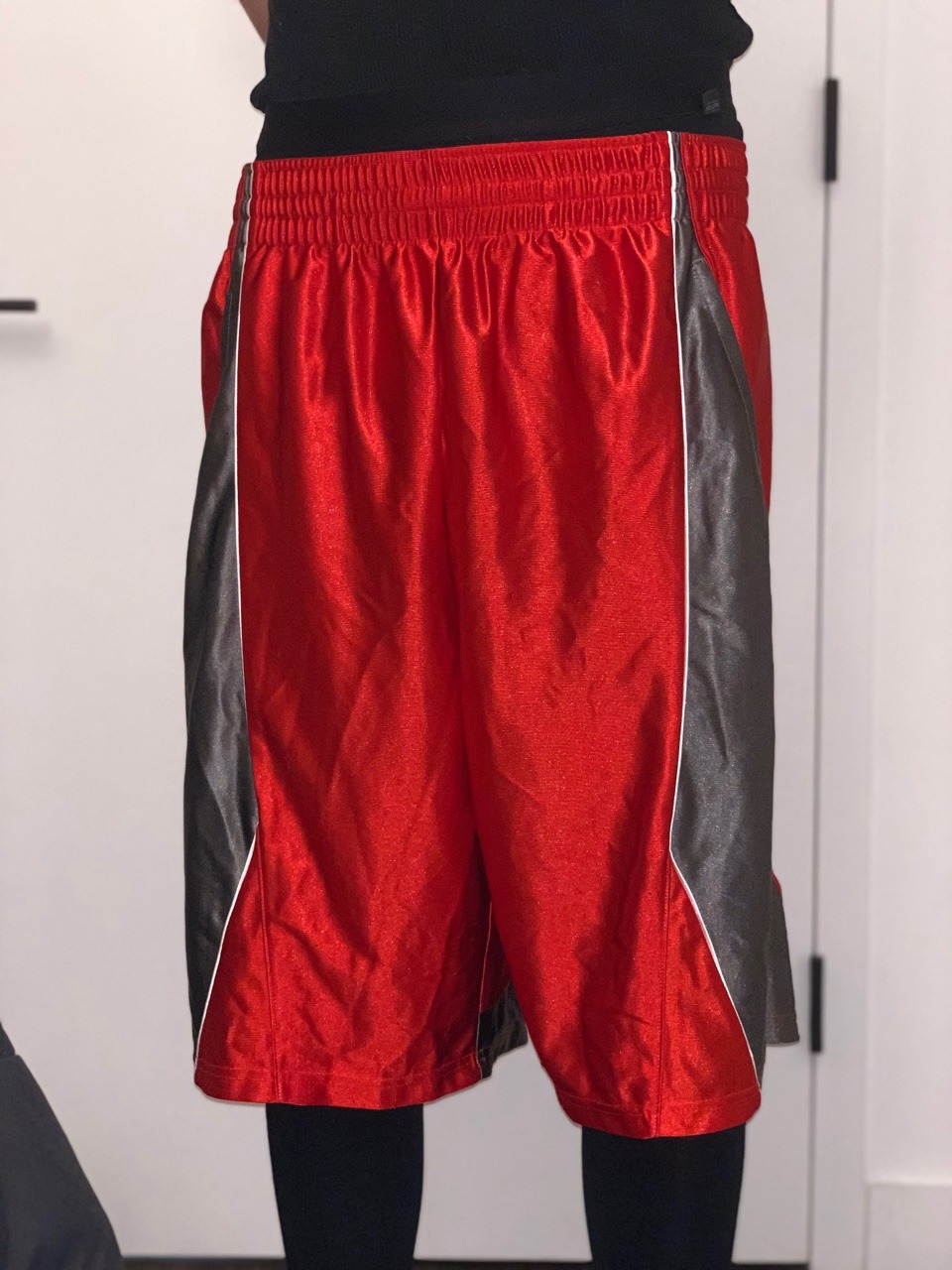 silky basketball shorts