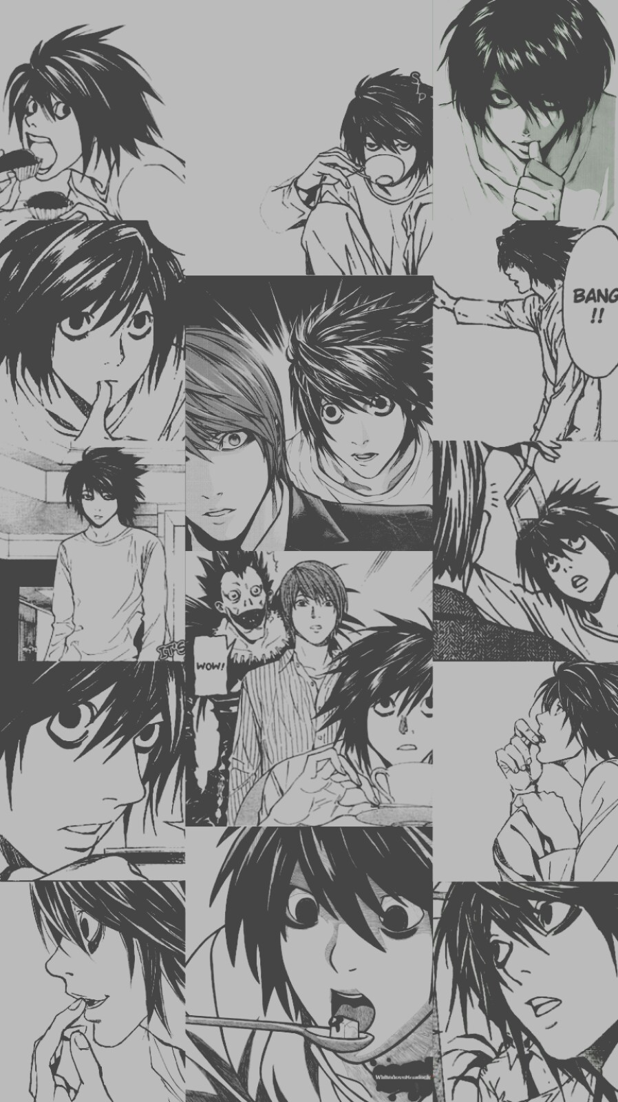 Featured image of post Ryuzaki Wallpaper Iphone Death note ryuzaki light yagami l cyrus destruction cross sky