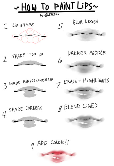 Lip Tutorial Tumblr