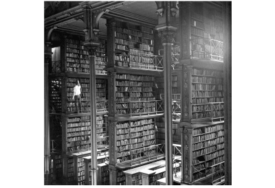 Photograph of the old Public Library of Cincinnati