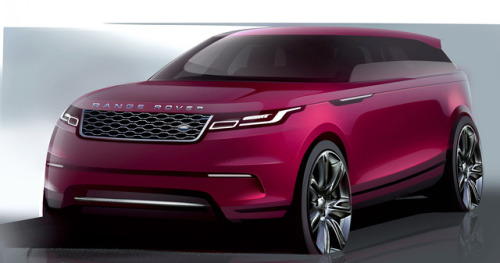 biroandclay:Range Rover Velar. Press design sketches.今天完全被Range...