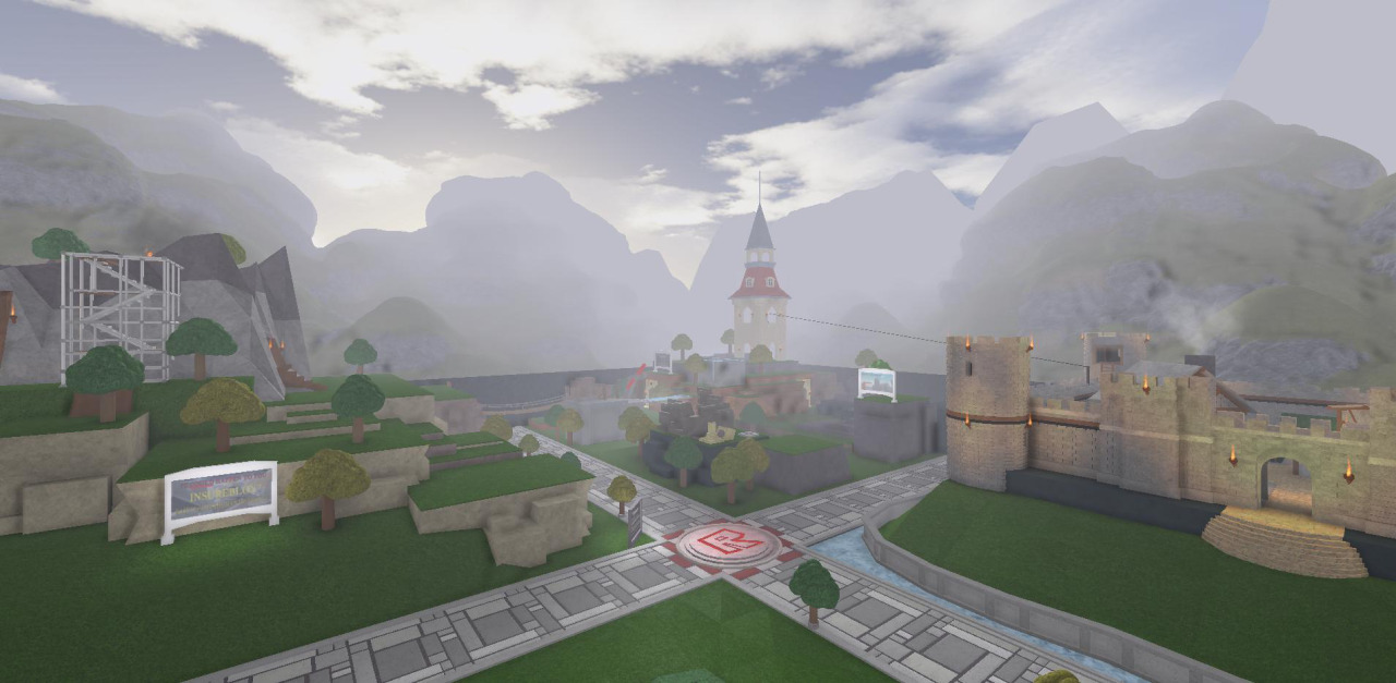 Roblox Builds Crossroads Remastered By Spideyrulz