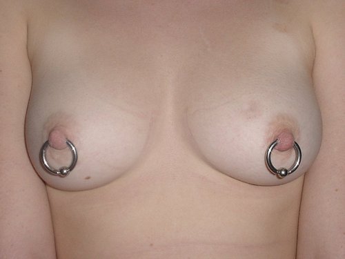 Women with huge nipple rings