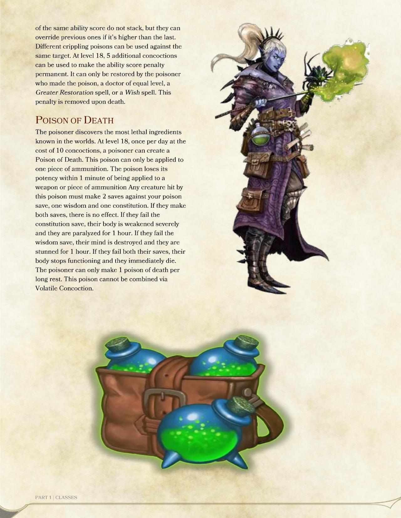 DnD 5e Homebrew — Alchemist Class by BloodShot9001