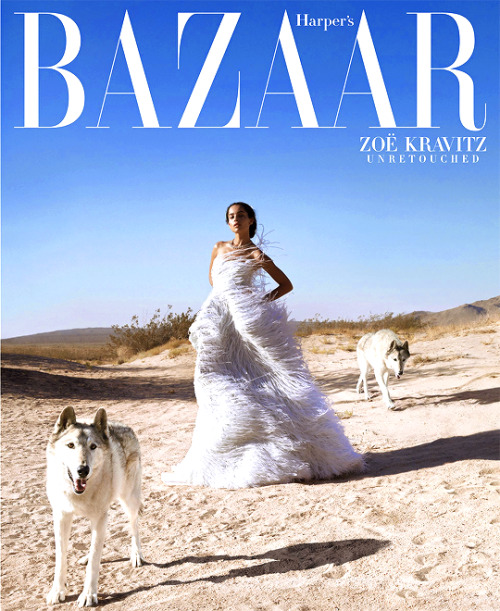 music-daily:Zoë Kravitz for Harper’s BAZAAR (2018)