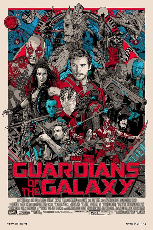 Guardians Of The Galaxy By Tyler Stout / Blog 24”... | XombieDIRGE