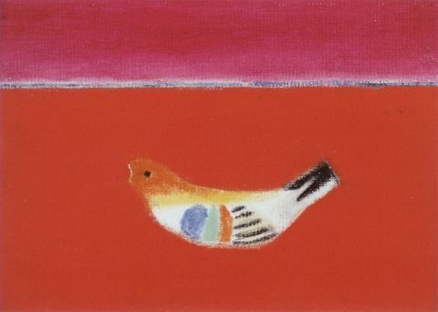 treebystream:Craigie Aitchison, ‘Chinese Whistle’, 1986