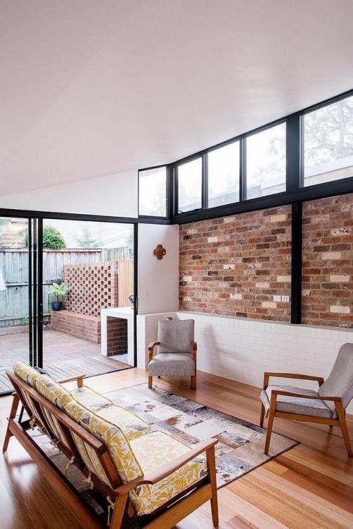 homeworlddesign:Brick Worker Cottage Renovation in...