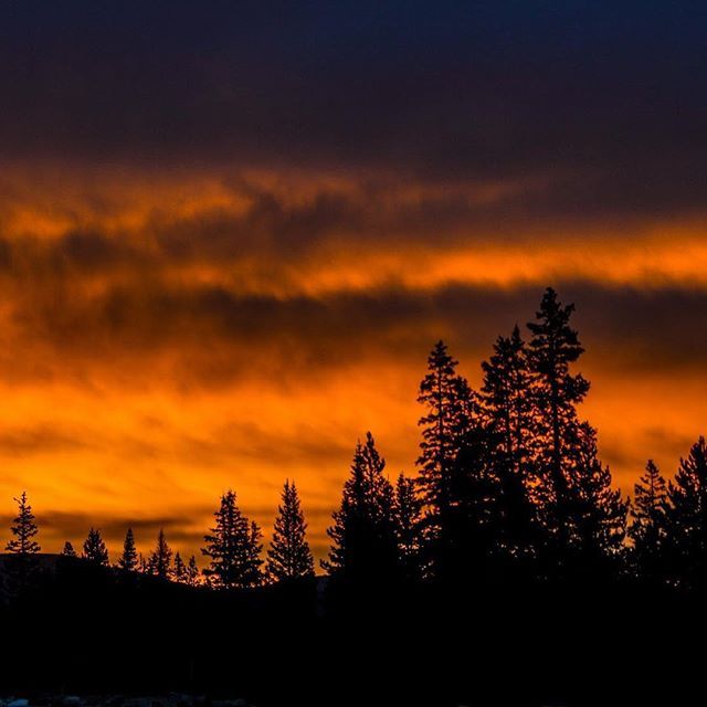 Matt's lenz Perspective — An early blood red sunrise at Mirror Lake in ...