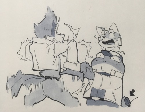 Starfox doodles #2