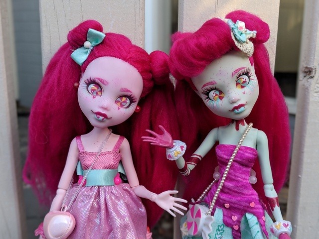 Beautiful Parallel — I'm so happy to finally share my Candyland girls,...
