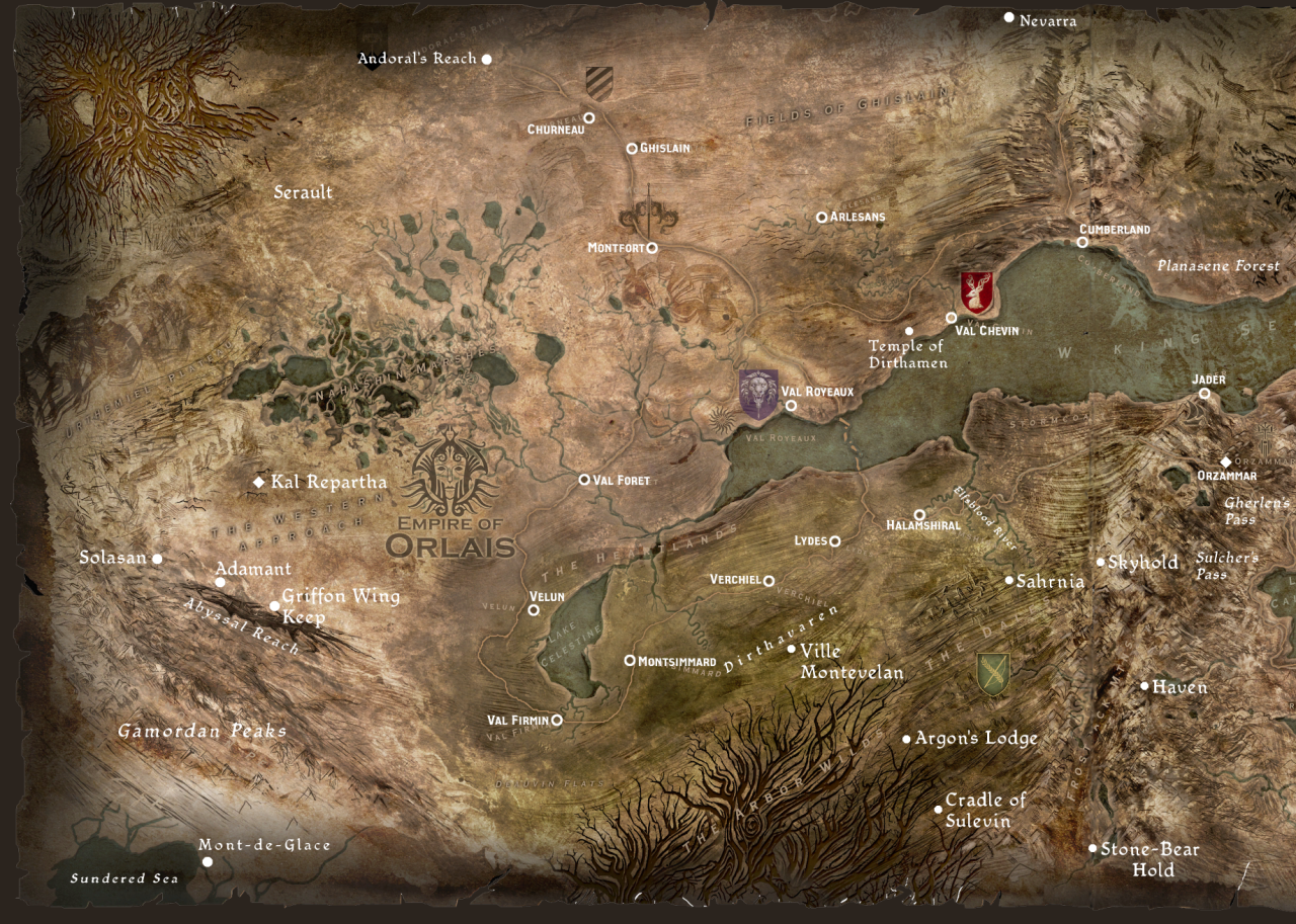 dragon age map of thedas
