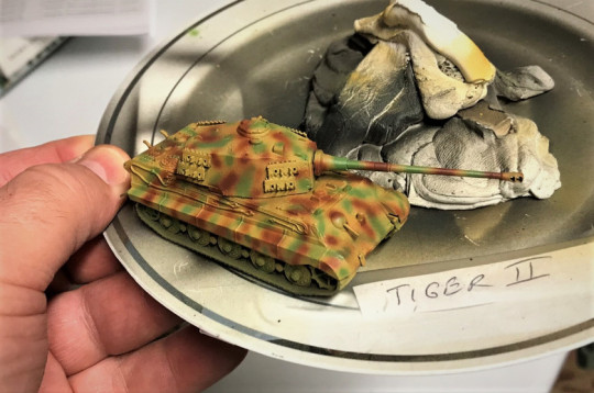 2 Tiger II painted