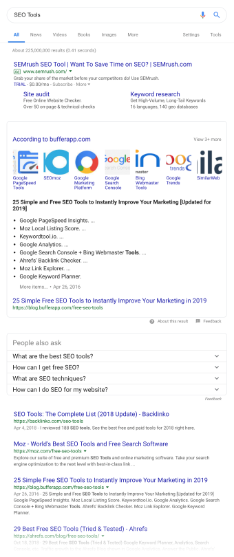 SEO Tools – SERPs SEO Tools – SERPs