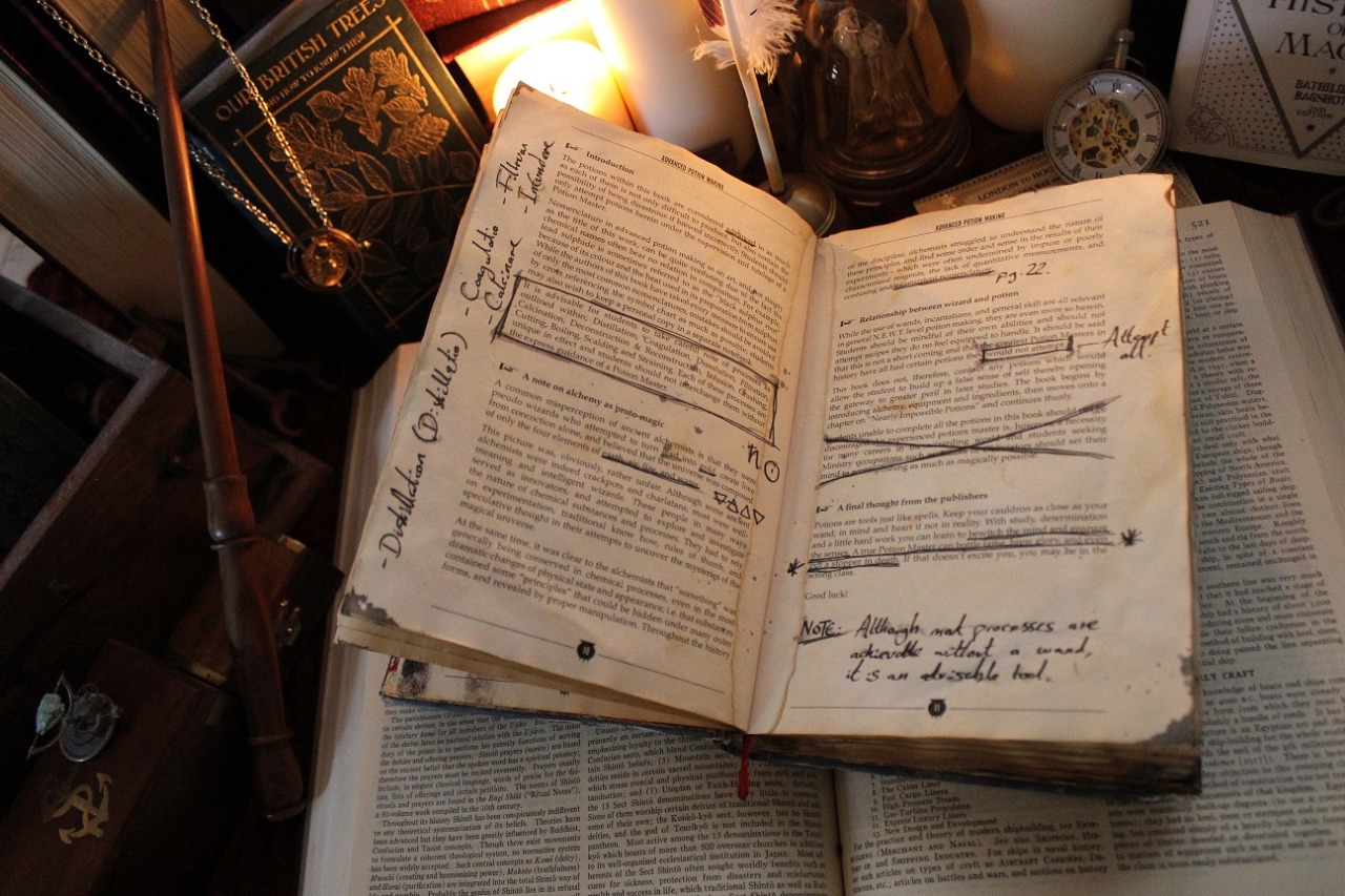 Advanced Potion Making Book Replica - Created by...