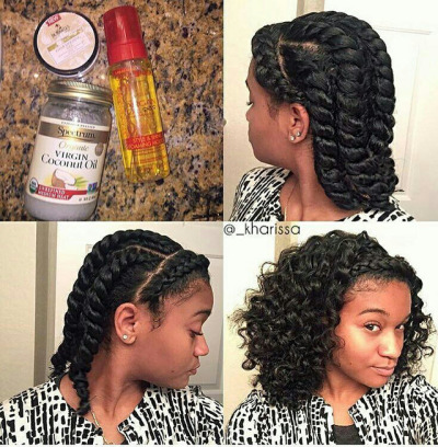 Image result for coconut oil for natural hair