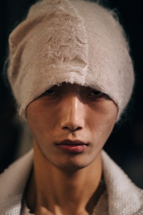 marieahh:Backstage at Cottweiler FW18 photographed by Adam Katz...