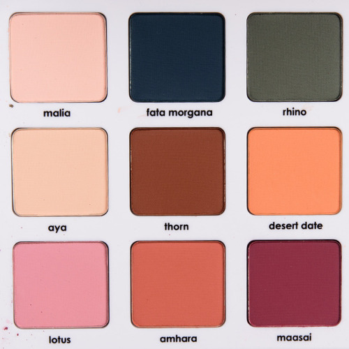 joliebeaute:Natasha Denona Safari Eyeshadow Palette Swatches