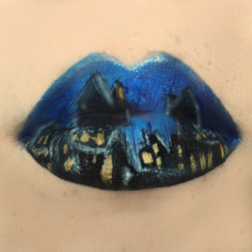 nopethefuckaway:Here are some spoopy lips for a spoopy halloween...