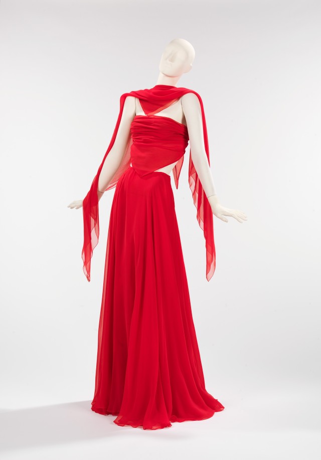 Ephemeral Elegance — Evening Ensemble, Ca. 1972 Halston Via The Met