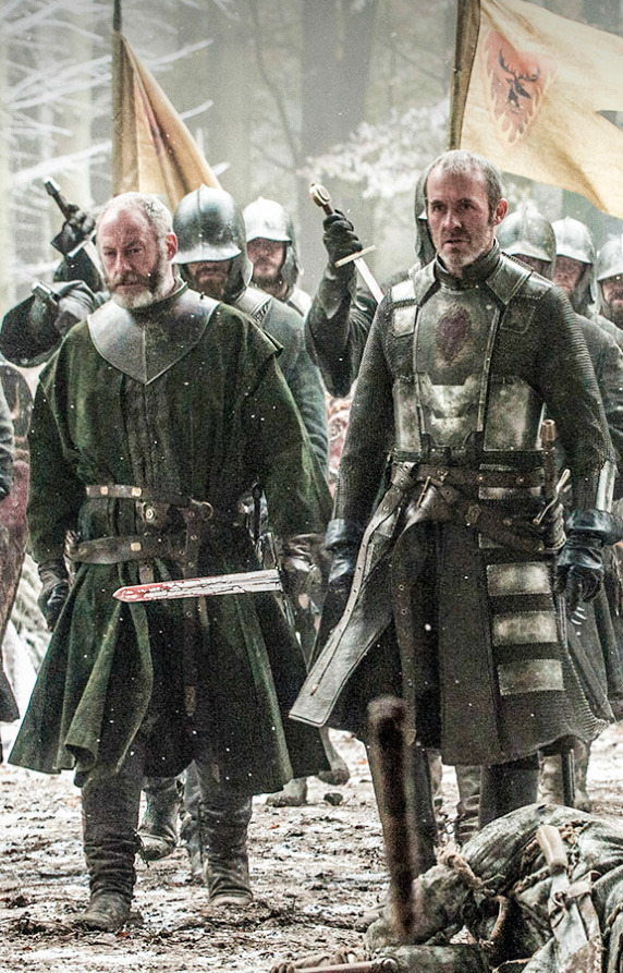 Film Hall, Liam Cunningham & Stephen Dillane in Game of...