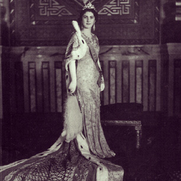 Zamaaan — Queen Farida Of Egypt King Farouks First Wife