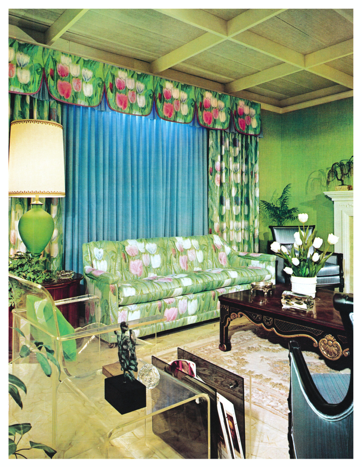 Living Room Decor, 1972 - The Giki Tiki