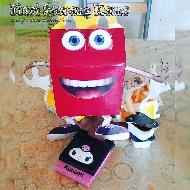 Yana Yani — Menakutkan pula benda ni #mcdonalds #happymeal