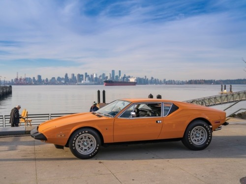 vintageclassiccars:1973 De Tomaso Pantera - american...