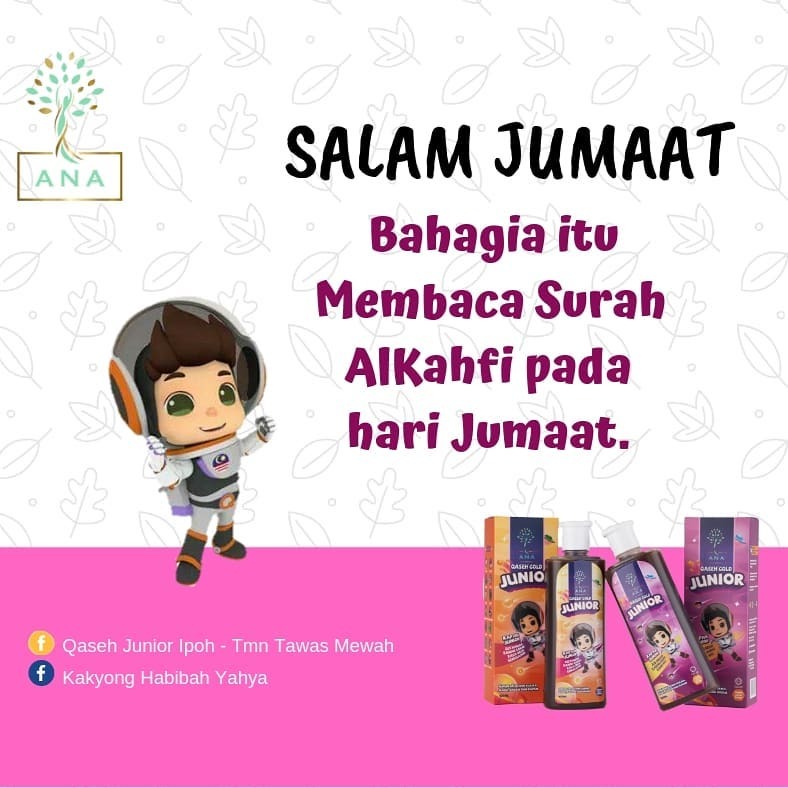 Anak Sihat Anak Hebat — Salam Jumaat Semoga hari ini ...