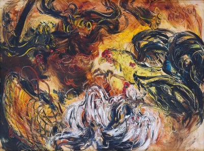 Paling Hits 30 Lukisan Bunga Matahari Karya Affandi  Rudi 