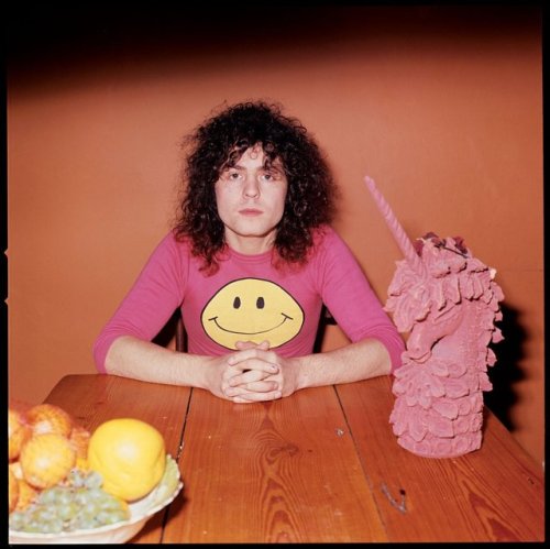 soundsof71:Marc Bolan, Still Life With Glam, by Alec Byrne,...