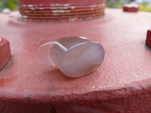 mateoway:18mm Brazilian Agate Oval labret for Mrs. Rachel...