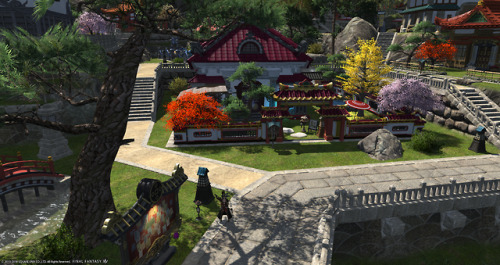 Here’s my almost completely finished house in FFXIV! There’s...