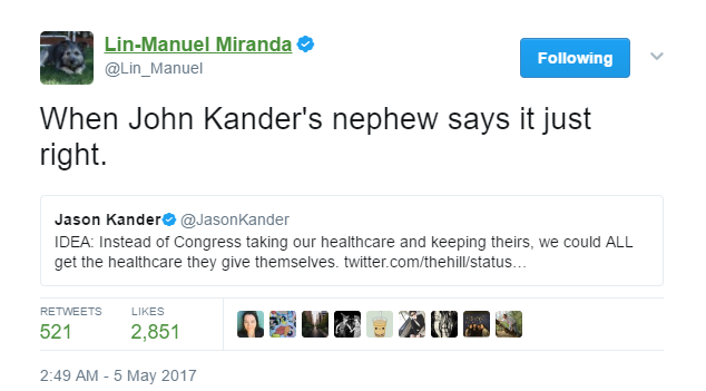 A Little Noticed Target In House Health >> Keeping Up With Lin Manuel Miranda Healthcare Is A Human Right A Little Noticed Target In House Health >> Keeping Up With Lin Manuel Miranda Healthcare Is A Human Right