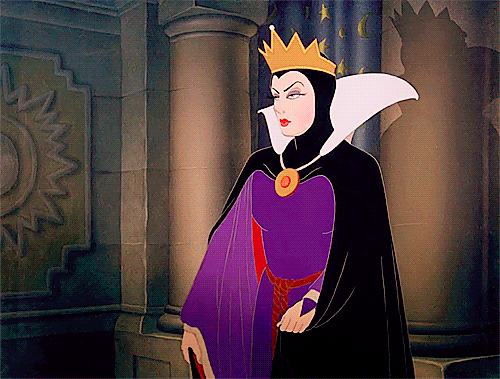 Resultado de imagen para la reina malvada gif