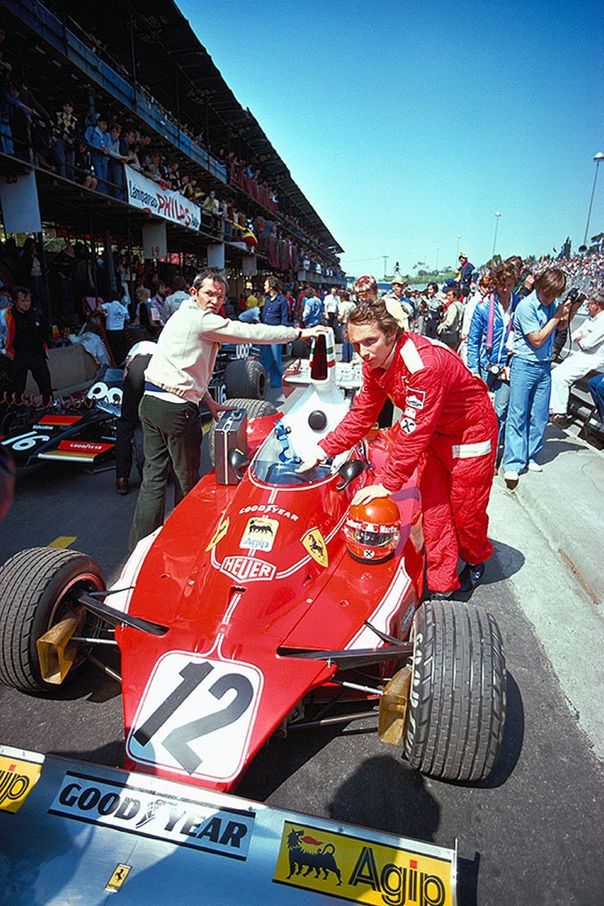 Formula 1 • f1-motor-und-sport: Niki Lauda, Ferrari 312T,...