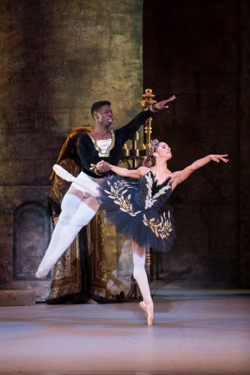 tutu-fangirl:Misty Copeland and Brooklyn Mack, Swan Lake©...