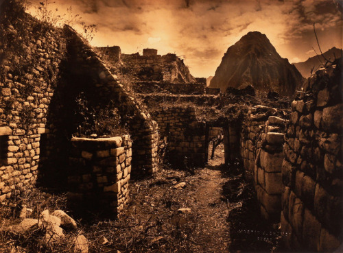 archaeoart:Machu Picchu, Peru, circa 1928.