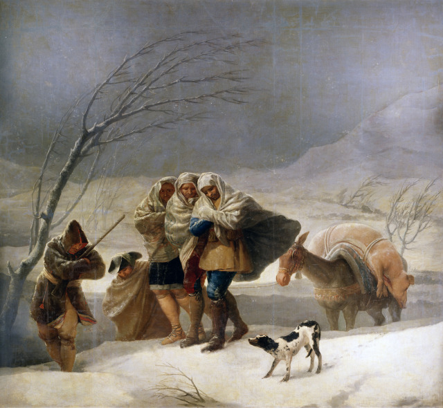 Francisco de Goya - â€œLa nevadaâ€ o â€œEl inviernoâ€... - El