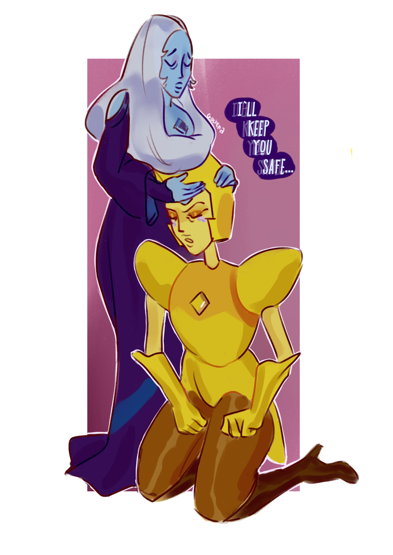 - Stop.Stop using your powers on me, Blue…