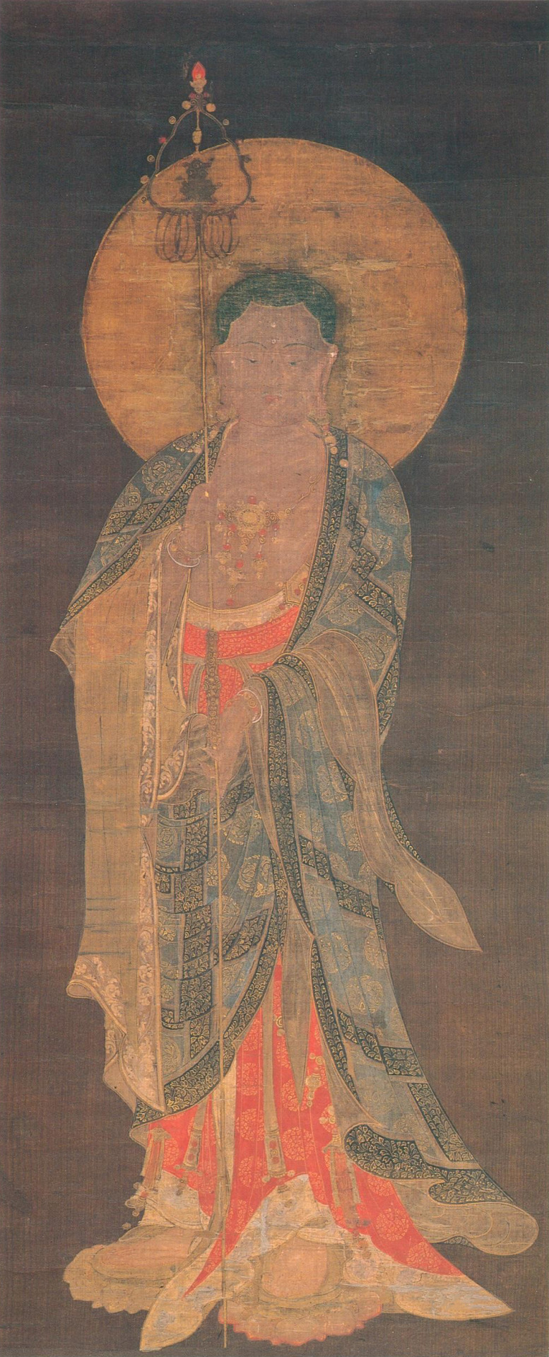 Madame de Pompadour (Ksitigarbha bodhisattva painting from the Goryeo...)