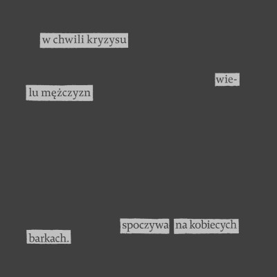 nie ma nikogo innego