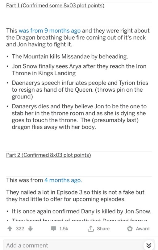 Game Of Thrones Leaks Tumblr