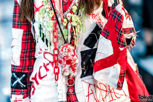 tokyo-fashion:Japanese designer Yukachin on the street in...