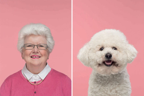 flowartstation:Dogs and Their Owners That Look Hilariously...